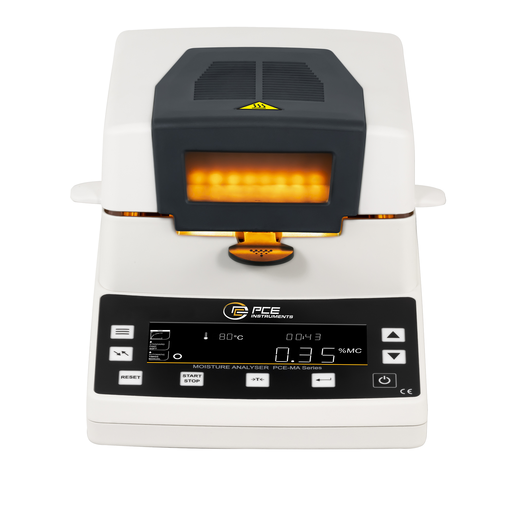 PCE Moisture Balance — 2g Capacity, Measures Moisture Content, Model# PCE-MA 200
